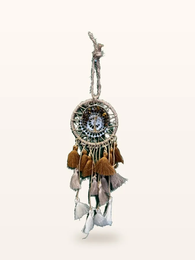 Atrapasueños Árbol de la Vida con Ojo de Tigre