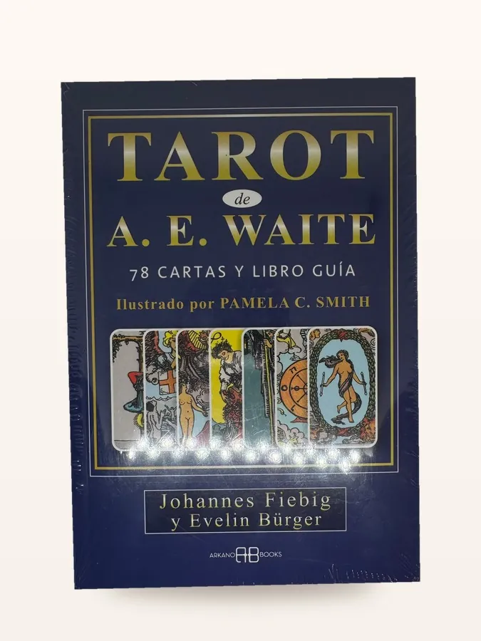 Tarot de A. E. Waite: 78 Cartas y Libro Guía