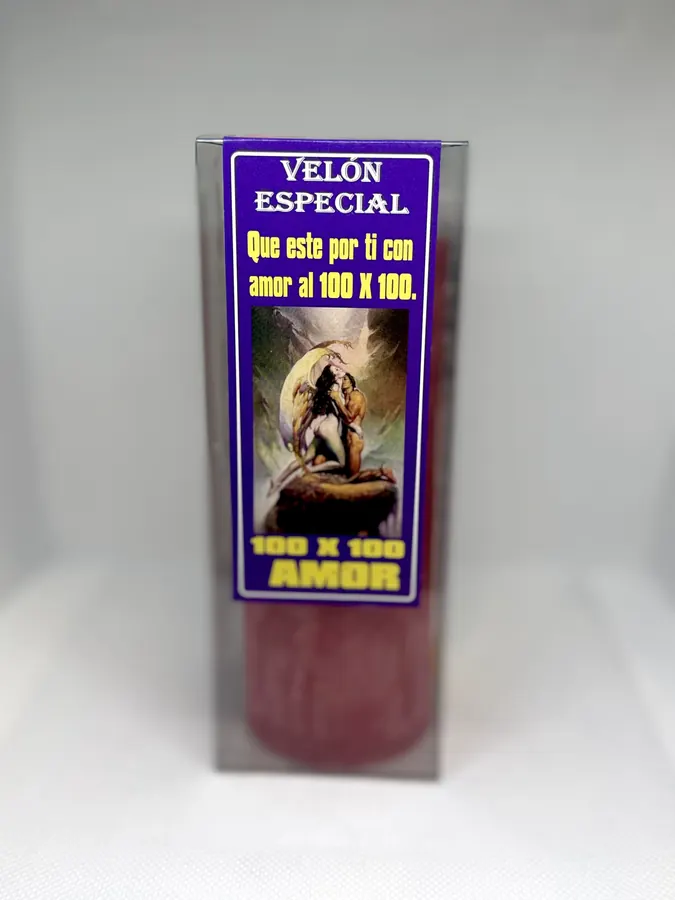 Velón Herbóreo Amor 100x100